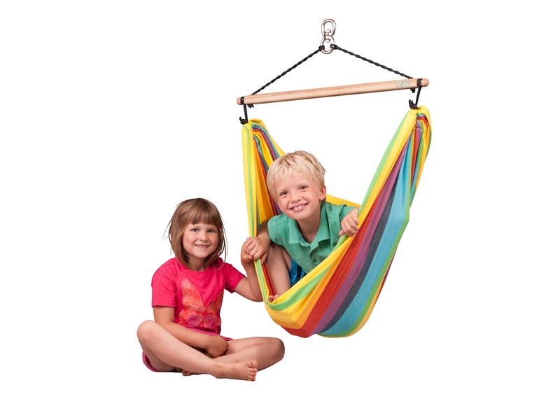 Купить детское подвесное кресло LA SIESTA IRI IRC11-5 rainbow по лучшим ...