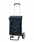 Сумка-тележка Andersen Alu Star Shopper Hava, синяя 115-103-90