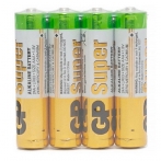 Батарейки GP Super alkaline AAA L24ARS-2sb4  4 шт. в уп.