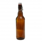  Бутылка Пивная 0, 5л  коричневая с бугельный замок