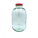 Банка стеклянная Волгоград 10 литров Твист 100 с крышкой