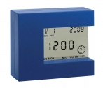 Цифровой термометр Стеклоприбор Т-08 синий перевертыш с часами Арт. 580320