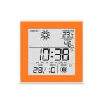 Термометр-гигрометр Стеклоприбор 580061 цифровой с часами Т-06