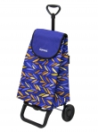 Сумка-тележка Garmol 204TL SAVIA c-914 фиолетовый с рисунком