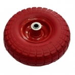 Колесо Тележка PU 4.1/3.5-4 D16 несимметричное