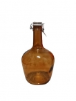  Бутылка Атами 3, 4 л коричневая с бугельным замком