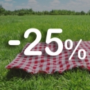 Акция «Идеальный пикник 2018» со скидкой 25%